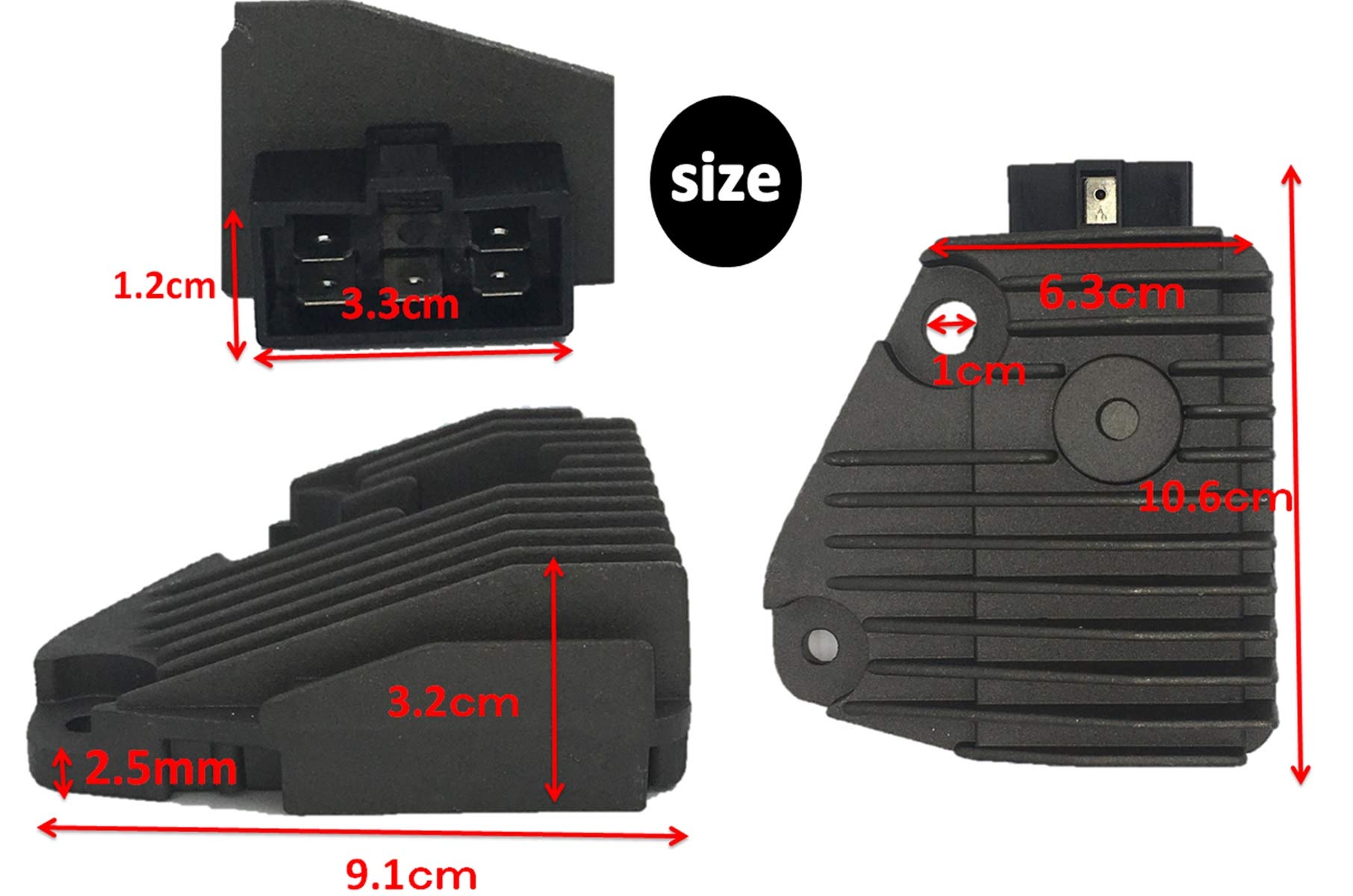 Amazon | world Imp Motor バイク ヤマハ用 ビラーゴ レギュレーター